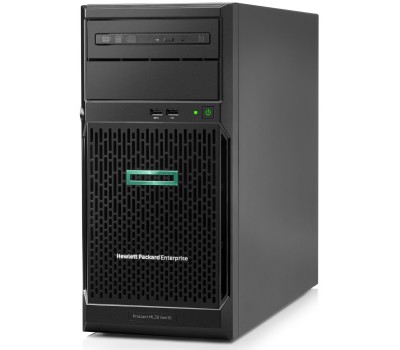 Сервер HPE Prolliant ML30 Gen10/ Xeon E-2124/ 8GB/ 2x 1TB (up 4LFF/8 SFF)/ S100i (RAID 0/1/5/10)/ DVD-RW/ 2x 1GbE/ 350W (P06761-001)